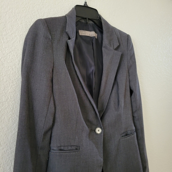 Zara One Button Grey Blazer XS - Picture 5 of 10